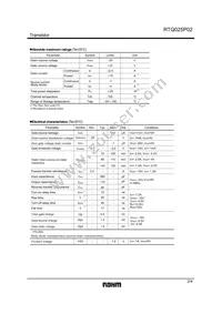 RTQ025P02TR Datasheet Page 2