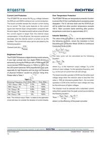 RTQ8577BGQW Datasheet Page 12