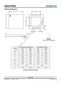 RTQ8577BGQW Datasheet Page 17