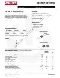 RURD460S9A Datasheet Page 2