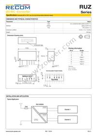 RUZ-050505/HP Datasheet Page 4