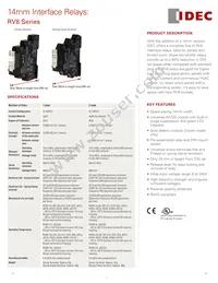 RV2H-2G-D110-C1D2 Datasheet Cover