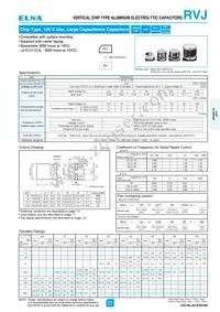 RVJ-100V220MH10U-R Datasheet Cover