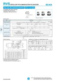 RVS-16V470MF55U-R Datasheet Cover