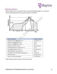 RVXR-295-SB-073707 Datasheet Page 9