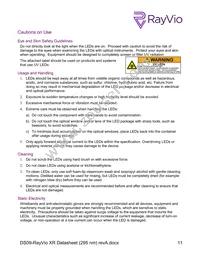 RVXR-295-SB-073707 Datasheet Page 11