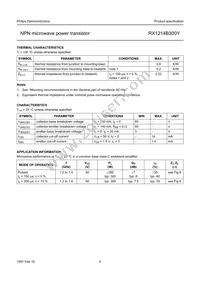 RX1214B300Y Datasheet Page 4