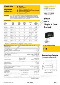 RY-2424D/P Datasheet Cover