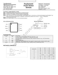RYC8220-2M Datasheet Page 2