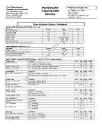 RYC8220-4M Datasheet Cover