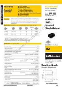 RZ-2415S-R Datasheet Cover
