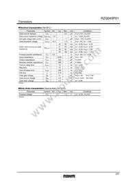 RZQ045P01TR Datasheet Page 2