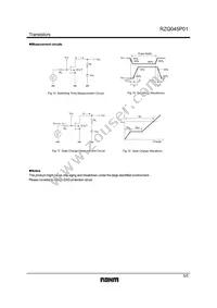 RZQ045P01TR Datasheet Page 5