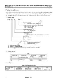 S-1003NB50I-M5T1U Datasheet Page 4