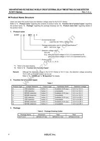 S-1011Q30-M6T1U4 Datasheet Page 4