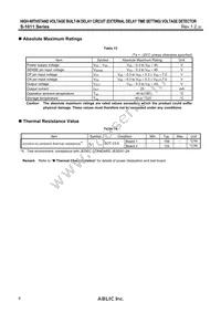 S-1011Q30-M6T1U4 Datasheet Page 8