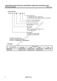 S-1122B55MC-L9OTFU Datasheet Page 4