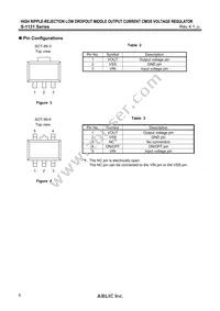 S-1131B55PD-N5OTFG Datasheet Page 6