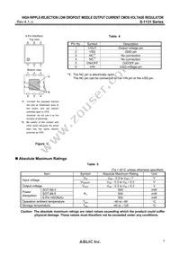 S-1131B55PD-N5OTFG Datasheet Page 7