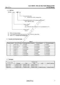 S-1135D35-U5T1U Datasheet Page 7
