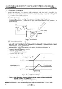 S-1142A50I-E6T1U Datasheet Page 16
