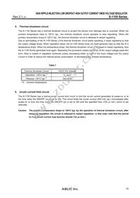 S-1155B50-U5T1U Datasheet Page 15