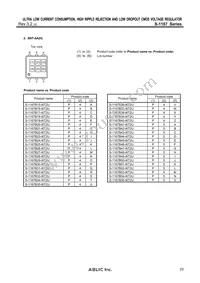 S-1167B55-I6T2G Datasheet Page 23