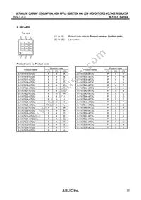 S-1167B55-M5T1U Datasheet Page 23
