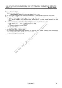 S-1170B55UC-OUOTFU Datasheet Page 9