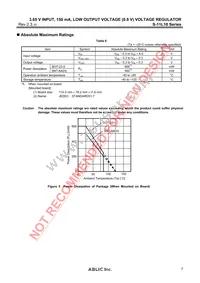 S-11L10D33-M5T1U Datasheet Page 7