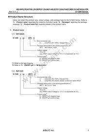 S-1200B55-I6T2G Datasheet Page 3