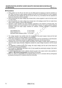 S-1200B55-I6T2G Datasheet Page 16