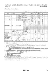 S-1206B52-U3T1U Datasheet Page 7