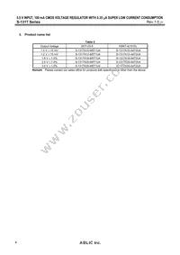 S-1317A10-A4T2U4 Datasheet Page 4