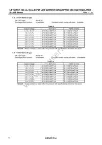 S-1318D30-M5T1U4 Datasheet Page 6
