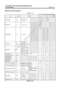 S-1333D35-M5T1U3 Datasheet Page 12