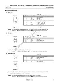 S-1335M36-M5T1U3 Datasheet Page 19