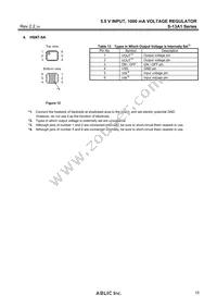 S-13A1H35-U5T1U3 Datasheet Page 15