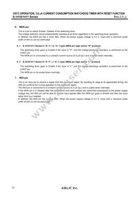 S-1411J45-K8T2U4 Datasheet Page 12