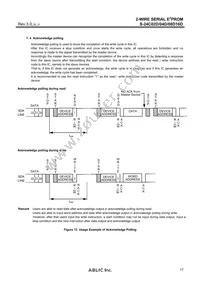 S-24C16DI-J8T1U5 Datasheet Page 17