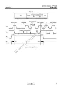 S-24C256CI-J8T1U4 Datasheet Page 7