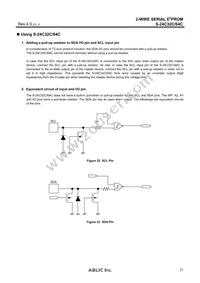 S-24C32CI-I8T1U3 Datasheet Page 21