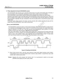 S-24C32CI-I8T1U3 Datasheet Page 23