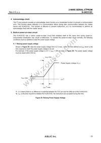 S-24C512CI-T8T1U4 Datasheet Page 23