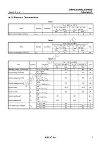 S-24CM01CI-J8T1U4 Datasheet Page 5