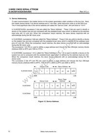 S-24CS08AFT-TB-1G Datasheet Page 12