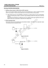 S-24CS08AFT-TB-1G Datasheet Page 20