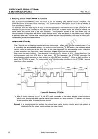 S-24CS08AFT-TB-1G Datasheet Page 22