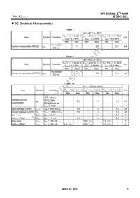 S-25C128A0I-J8T1U3 Datasheet Page 5