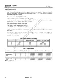 S-25C128A0I-J8T1U3 Datasheet Page 20